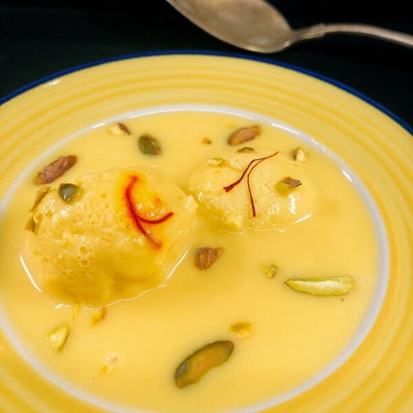 Kesar Rasmalai (3 pc)